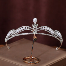 Pearl Bride Tiara Headband