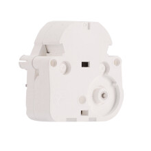 15V Metal White VDO Stepper Motor Iron Shaft VDO Instrument Motor