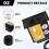 Speed Controller 400W AC220V Speed Controller Motor Speeds Pinpoint Regulator Control Device with Indicator Light 3
