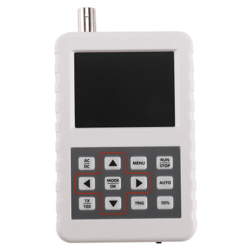 1 Set Digital Handheld Oscilloscope 5M Bandwidth 20MSps Sampling Rate  Size DSO PRO Oscilloscope with P6100 Oscilloscope Probe 1