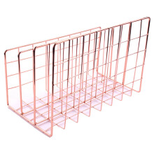 Organizzatore di Posta Desktop, Smistatore di Posta nel Filo Metallico un 3 Slot, Organizzatore di Lettere per Lettere, Posta, Libri, Cartoline e