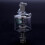50mL Engine Machine Lubricator Oil Gravity Drip Feed Oiler Clear+Silver 10
