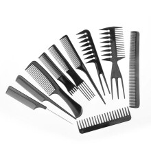 10pcs Anti-static Hair Combs, Salon Styling Tools