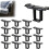 30Pc Solar Panel Frames Water Drained Clip Thickness 40mm PV Panels Auto Remove Stagnant Water Dust Outdoor Tool 7