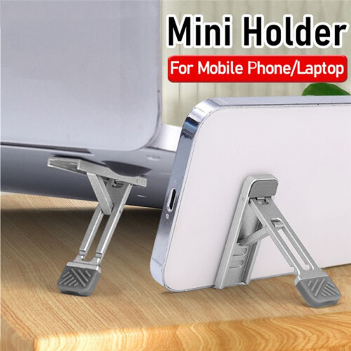 Universal  Foldable Metal Stand Laptop Base Stand Thin Adjustable Cooling Stand for Laptop Tablet 2