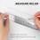 Stainless Steel Ruler Measure Metric Function 30cm 12Inch 3