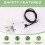 Luft Vindtryck Differential Transmitter Differenstryck Sensor 4-20mA 0-10V 2Kpa Trycksensor Verktyg 6