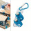 Framing Square with Holder - Carabiner Stair Guages Knobs Framing Tool Rafter Gauge for Stair Stringer Layout Tool 6
