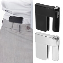 Pants Waist Shrink Clip Buckle Durable Multi Function Belt Clip Buckle Multi Function Belt Clip Buckle Black