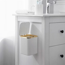 Trash Can Desktop Trash Basket Household Desktop Plastic Trash Can Office Supplies Trash Can Sundries Bucket Box