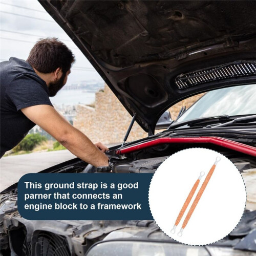 Correias de Aterramento Automotivas Universais de 10/12 Polegadas 2