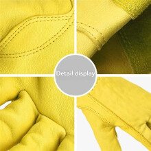 Rose Pruning Gloves for Men and Women Long Thorn Proof Gardening Gloves Breathable Leather Best Garden Gift L