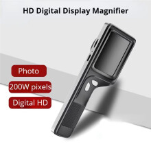 XT-8099 30X Handheld Digital Microscope Magnifying Glass Led Uv Light Can Take Photos for Reading Jewelry Appraisals