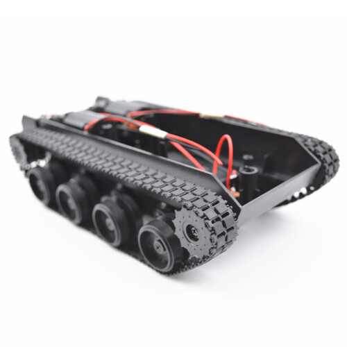 DIY Shock Absorption Tank Chassis for Makers