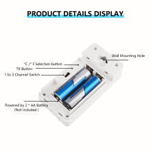 Wireless Temp & Humidity Monitor for Fridge/Greenhouse