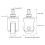 Roller Contact Point for Dial Indicator 10mm Diameter Wheel M2.5 Thread Stainless Steel Roller Measuring 7