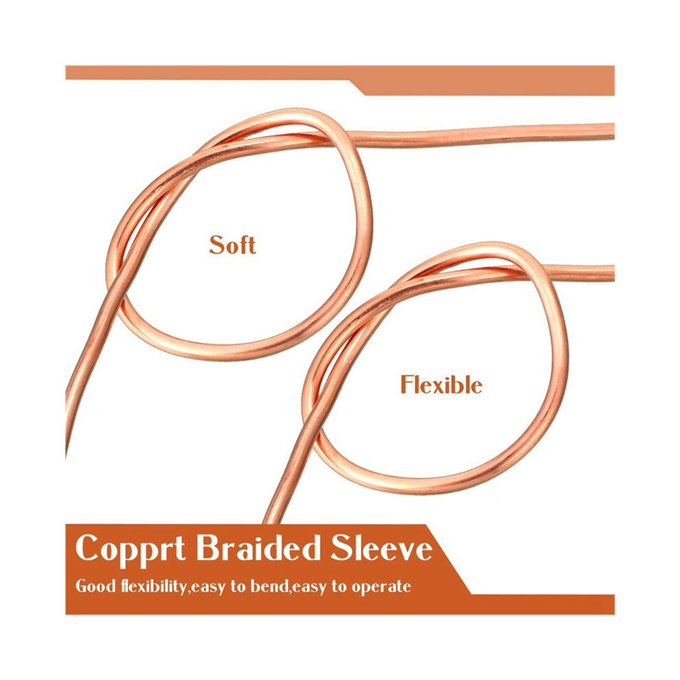 Soft Copper Wire For Electroculture Plants Bare Pure Copper Wire,1 Pound Spool,24 Gauge,0.020 Inch Dia,853.6 Inch Length 6033474037894