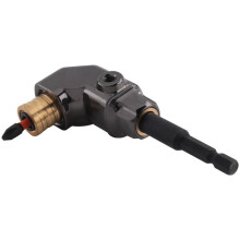 Self-Locking 90 Degree Right Angle Screwdriver Holder Drive Bit Angle Extension Electric Screw Driver Angle Driver A