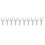 50PCS Seamless Nails Double-Headed Screw Solid Wood Baseboard Seamless Nails Foot  Special Nails 2