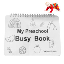 Kids Busy Book - 12 Themes, Xmas Gift