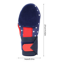 (Blue Star, Left) Sliding Gloves: Anti-Slip, Lightweight for Baseball & Softball