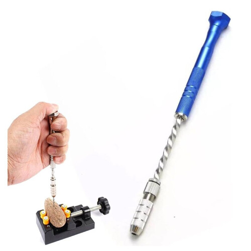 Pin Vise Hand Drills Bits Set with 0.8-3 mm Micro-Type Twist Drill Bits 2