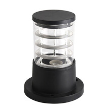 Round ABS Lawn Light with Glass Cover - 50 Char