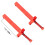 Bricklaying Wire Drawer Brick Leveling  Runner Puller for Construction Building Fixer Measuring Tools Red 5PCS 8