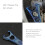 Titaniumlegering Koevoet Multitool Flesopener Compact Formaat EDC Multitool Koevoet Sleutel Schroevendraaier 7