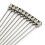 10 Peças de Agulha de Distribuição de 6 Polegadas de Aço Inoxidável com Ponta Romba, Conector Luer, Agulhas Rombas de Aço Inoxidável 18G 5