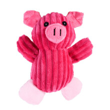 (Black) Jouet Mordable Chiens avec Sifflet pour Nettoyage Dentaire