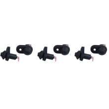 15 Pieces Black Door Lamp Light Mounting for Car