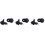 15 Pieces Black Door Lamp Light  Mounting for Car 1