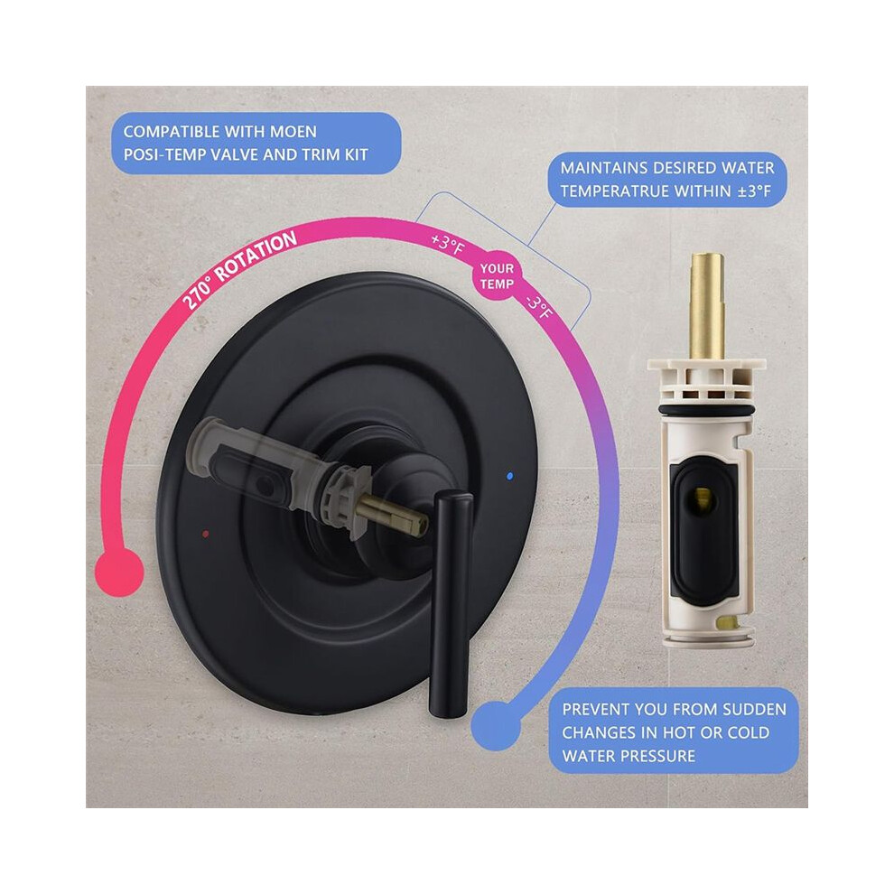 1222 Replacement Cartridge With Removal Tool 104421 For Moen For One Hanlde Posi Temp Faucets 6031540481039