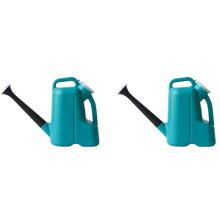 2X 5L Garten Gieß Kanne Grüne Wäsche Gieß Kannen, 3-In-1 Gieß Kanne mit Sprinkler Kopf für Die Bewässerung Von Pflanzen Im Freien