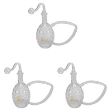 3X Szklana Butelka Kreatywna, Szklana Butelka Bubbler Palniki Lamp Olejowych