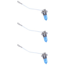 6 Pcs  12V 55W H3 Super White Halogen Car Foglight Light Bulb Lamp