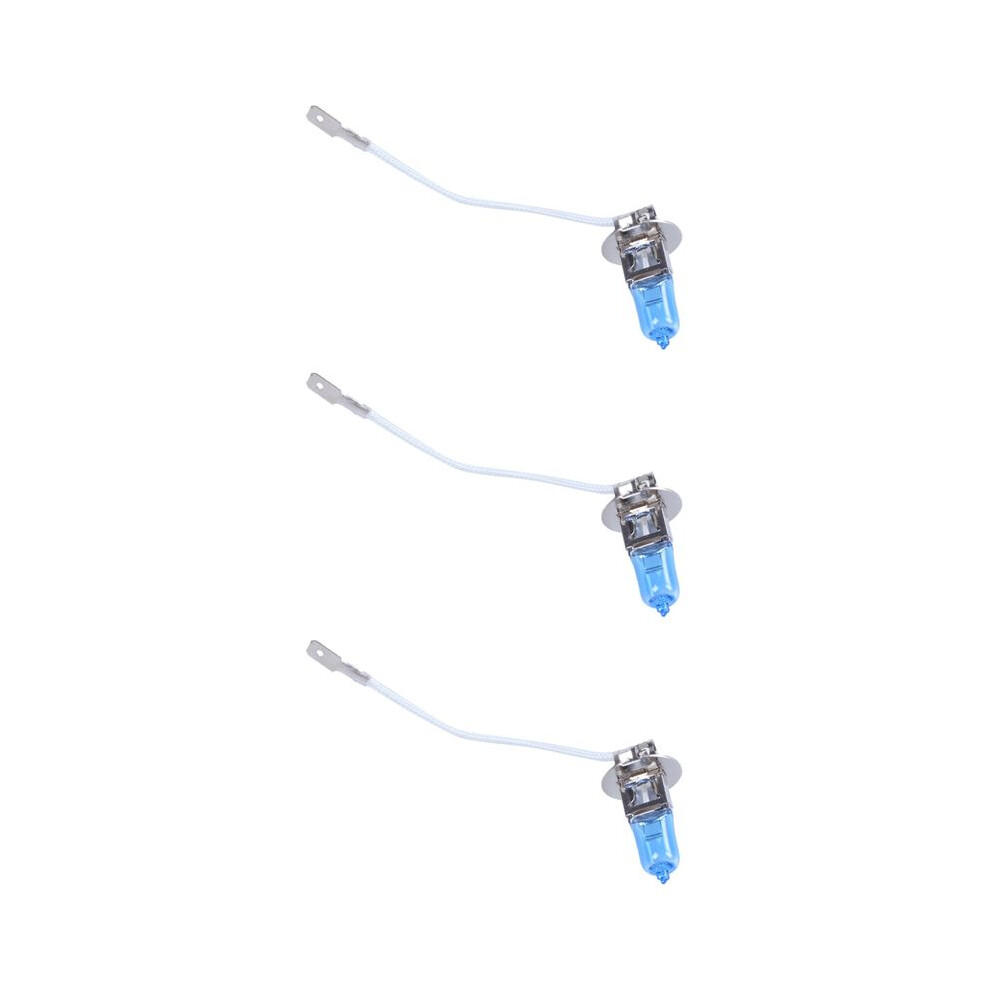 6 Pcs 12V 55W H3 Super Halogen Car Fog Bulb Lamp White/Light 4713600360035