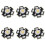 6X 3W High Power Star LED Light Lamp Bulb (White) 1