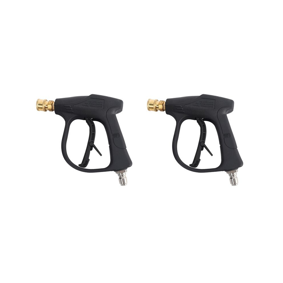 2X Washer-Gun 3000 Psi Max Foam-Gun 3/8 Inch Connector High Pressure Washer Tool For Pressure Power Washer Foam Cannon 6033044827085