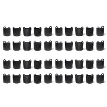 40-Pack 2 Gallon Grow Bags, Fabric Pots Container Aeration Fabric Pots with Handles, Pot for Plants