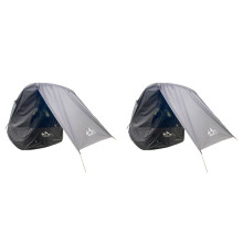 2X LADUTA Auto Kofferraum Zelt Sonnenschutz Regenschutz Heckklappen Schirm Markisen Zelt für Auto Selbstfahrende Tour Grillen Im Freien Camping