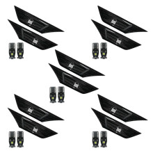 10X Feu de Phare Latéral de Lentille Teinté Fumée W / LED pour 2016-19 JDM