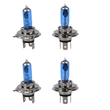 4X H4 SUPER WHITE Car HEADLIGHT Bulbs Bulb LAMP 12V 100W