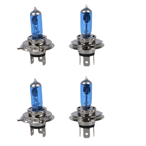 4X H4 SUPER WHITE Car HEADLIGHT Bulbs Bulb LAMP 12V 100W