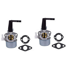 2X Förgasare för Briggs & Stratton 696065 697422 110402 110412 215369 Rorkultsmotor Reservförgasare