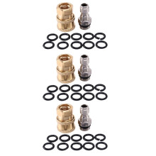 Set di Adattatori per Idropulitrice, Kit di Disconnessione Rapida da 1/4 di Pollice con O-Ring da 30 Pezzi 5000 Psi
