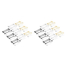 12 Set Tray Hardware for Cake Stand 3 Tier Cake Stand Fitting Hardware Holder (3 Color)