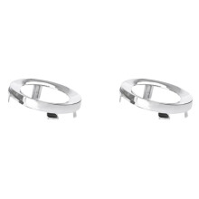 2Pcs Front Chrome Fog Light Lamp Cover Cap Trim Ring 57731SC000 57731 SC000 for Forester 2009 -2013