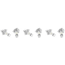 6Pcs High Power LED H4 Hb2 9003 Bulb 100W 20LED Car Fog Light Lamp Headlights 6000K White